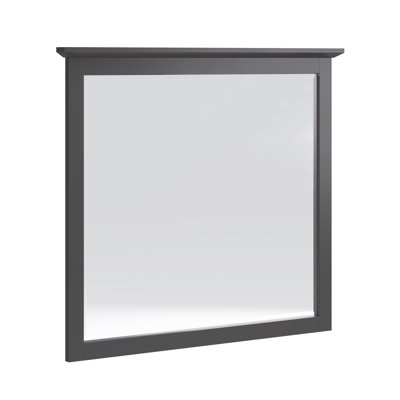 Monza Wood Rectangle Wall Mirror