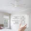 Ventilateur de plafond avec lumière Liandro-1257514112