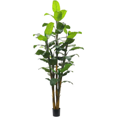 Bananier artificiel en pot