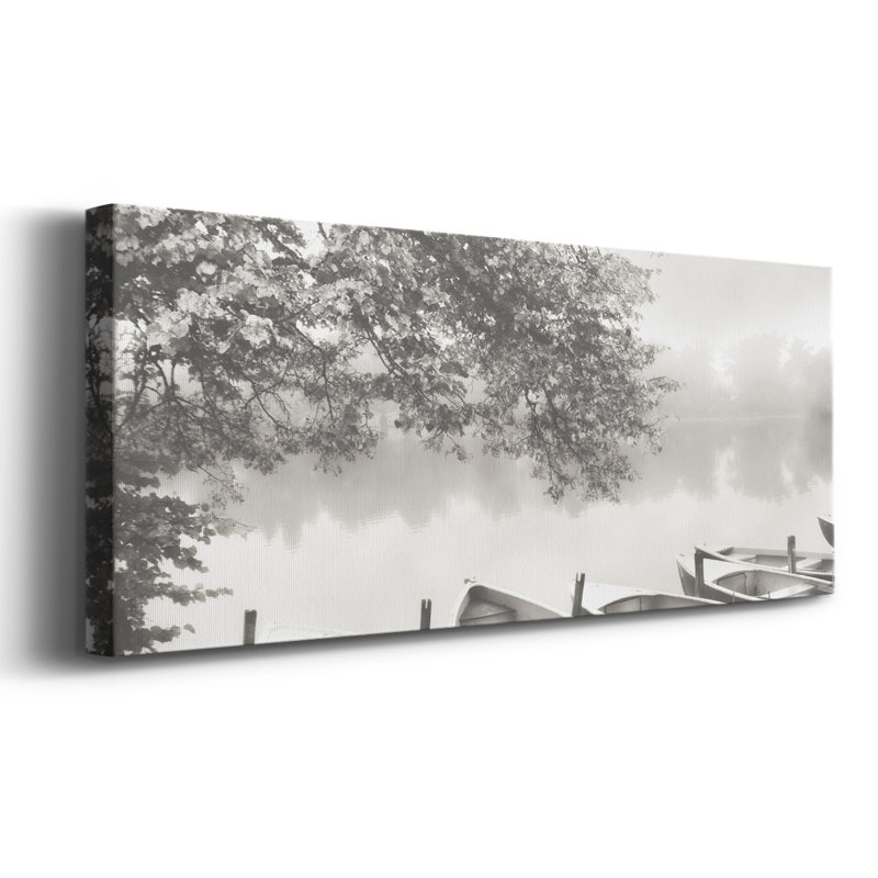 Le matin sur toile, H 24 po x l 60 po x P 1,5 po