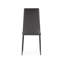 Adonia Upholstered Faux Leather High Back Dining Chairs-39665854-123100105