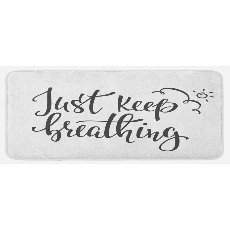 Tapis de cuisine Just Breathe