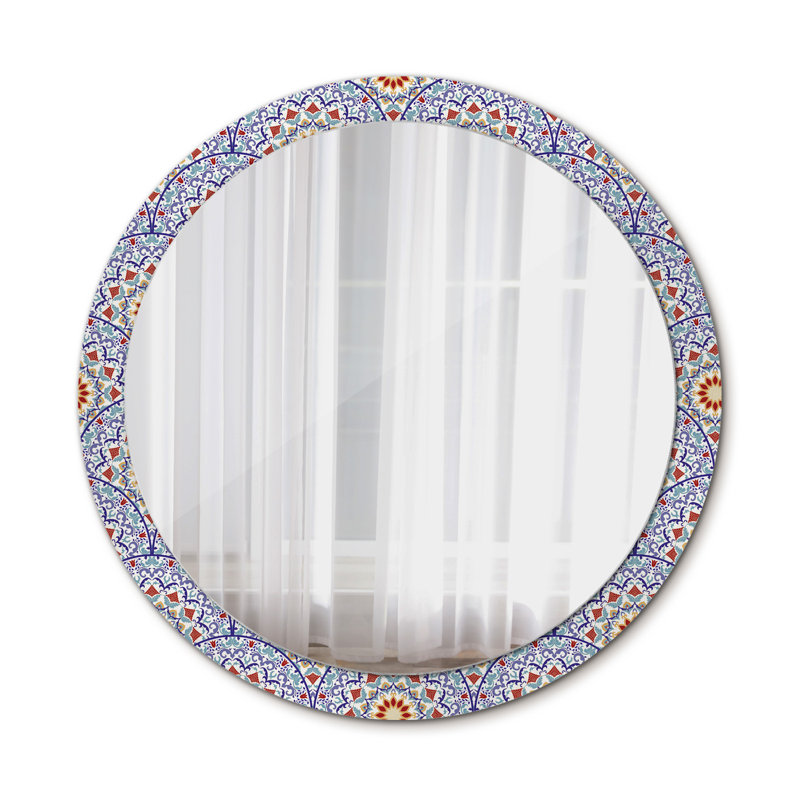 Huldar Glass Flat Wall Mirror