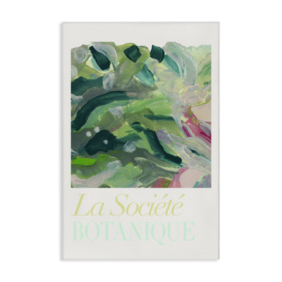  «French Leaves Abstraction», art mural sur toile par cartissi