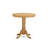 3-Piece Natural Oak Finish Solid Wood Top - Dining Room Set - Seats 4