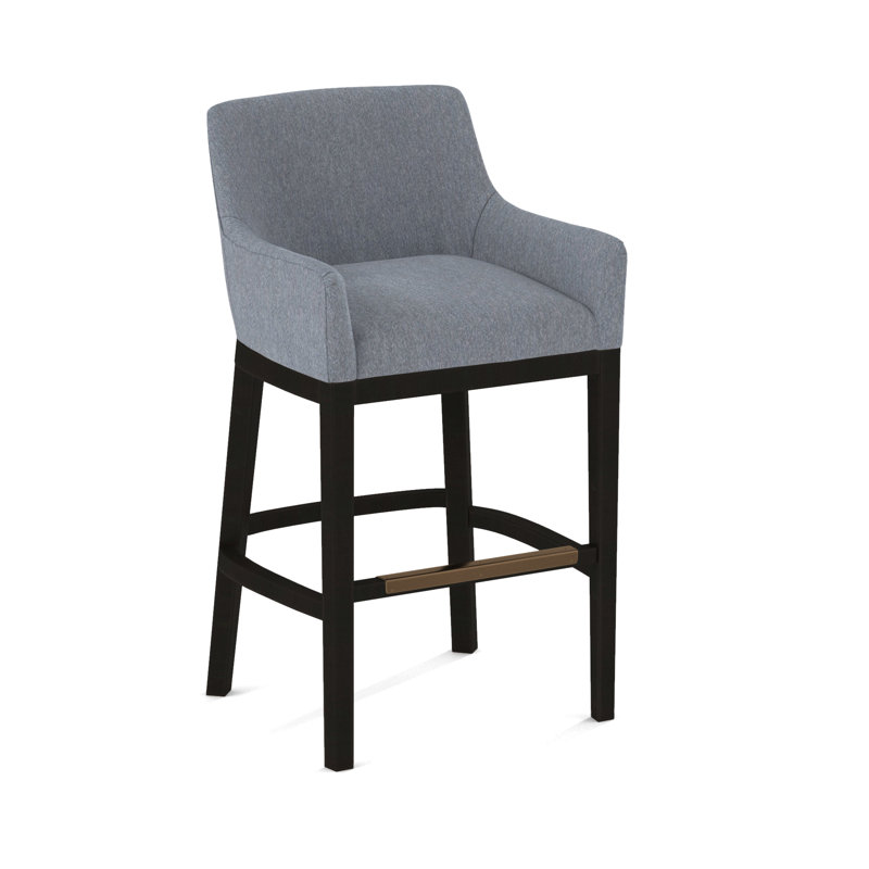 Upholstered Stool, Espresso, 61606-88