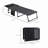 Outsunny Reclining Chaise Lounge Chair, Portable Sun Lounger, Folding Camping Cot, With Adjustable Backrest-1740539956