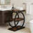 3-Tier Sofa Side Table, Modern End Table