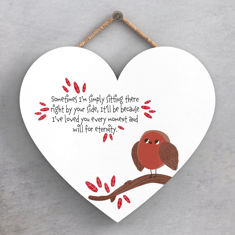 Robin Right by Your Side Wall Décor