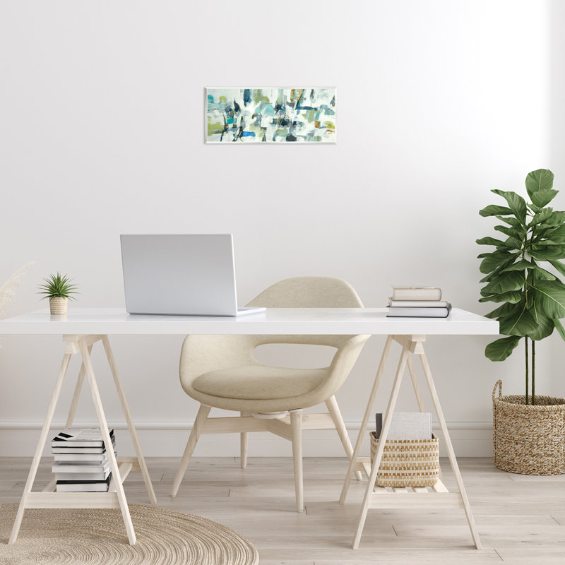 "Chaotic Brush Strokes", impression sur plaque murale par Lisa Ridgers