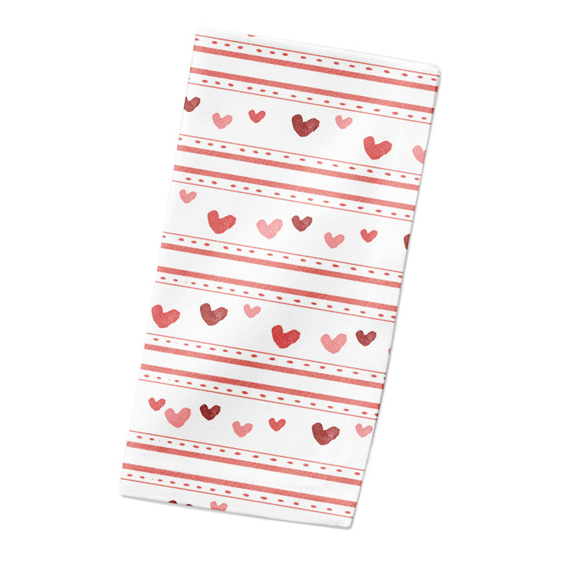 Jauhen Cotton Twill Striped Square Napkin