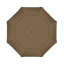 Parasol de marché Broadmeade octogonal Sunbrella-371608092