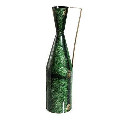 Carlann Handmade Metal Floor Vase