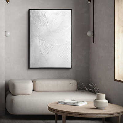Wrought Studio ™ Shadows Over the Plains, reproduction d'art encadrée, bois manufacturé