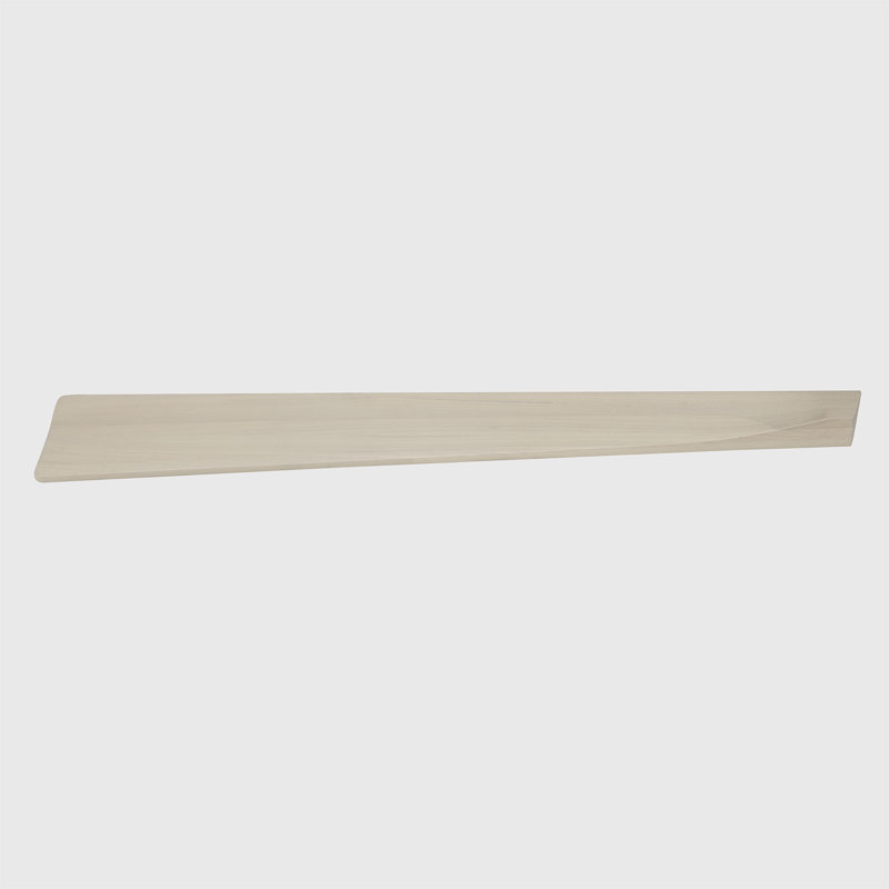 Visual Comfort Fan Aspen 70 Indoor Ceiling Fan with Washed White Oak blades and Handheld Remote, Burnished Brass