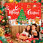 Christmas Party Supplies, Large Christmas Backdrop Banner