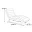 Élégante chaise en bois massif en forme de S-104066287