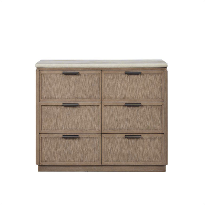 Commode - Façades de tiroirs en corde