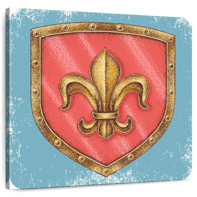 Mait Fleur De Lis Shield