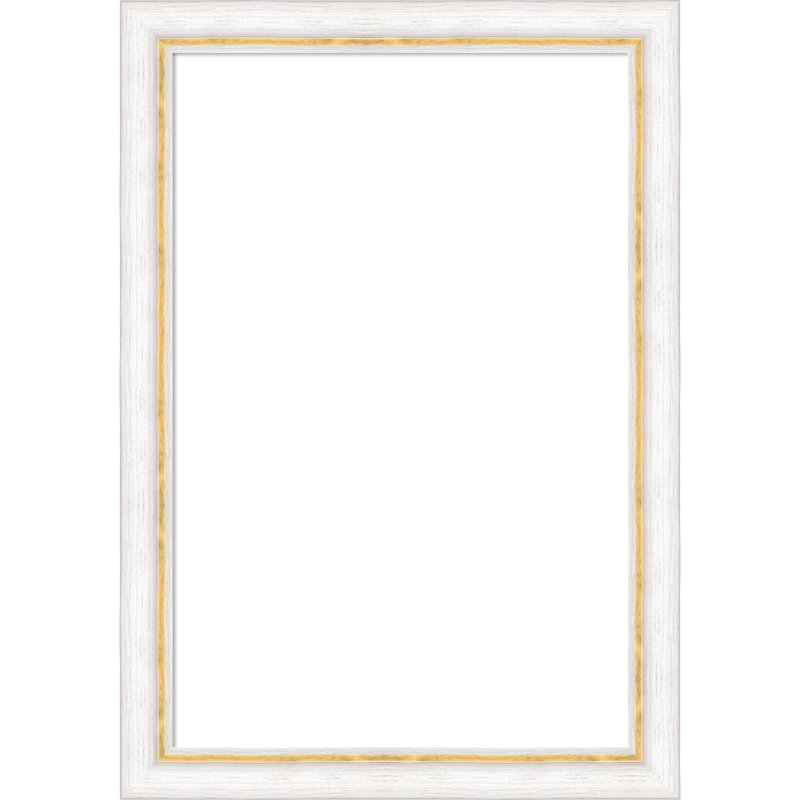 Organisateur de tableau magnétique effaçable à sec Morgan, Blanc / Doré, H 20 po x l 14 po
