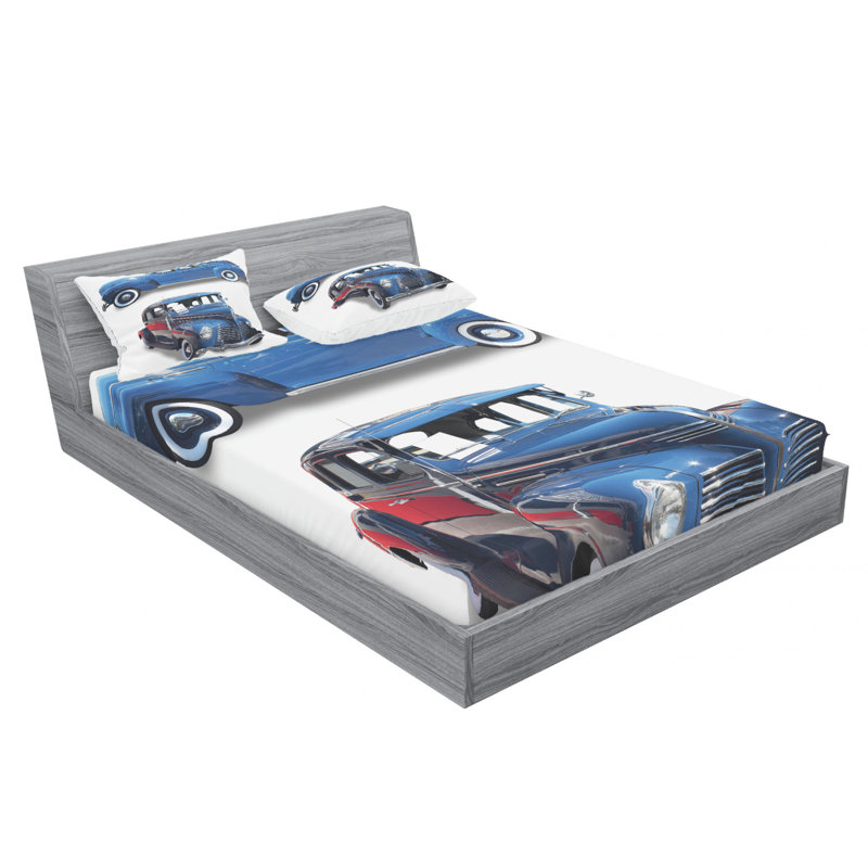 Microfiber Sheet Set, Full Sheet Set with Fitted Sheet