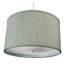 Luminaire suspendu tambour 2 lumières unique Letellier