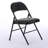 Leather and Upholstered Padded Banquet Folding Chair