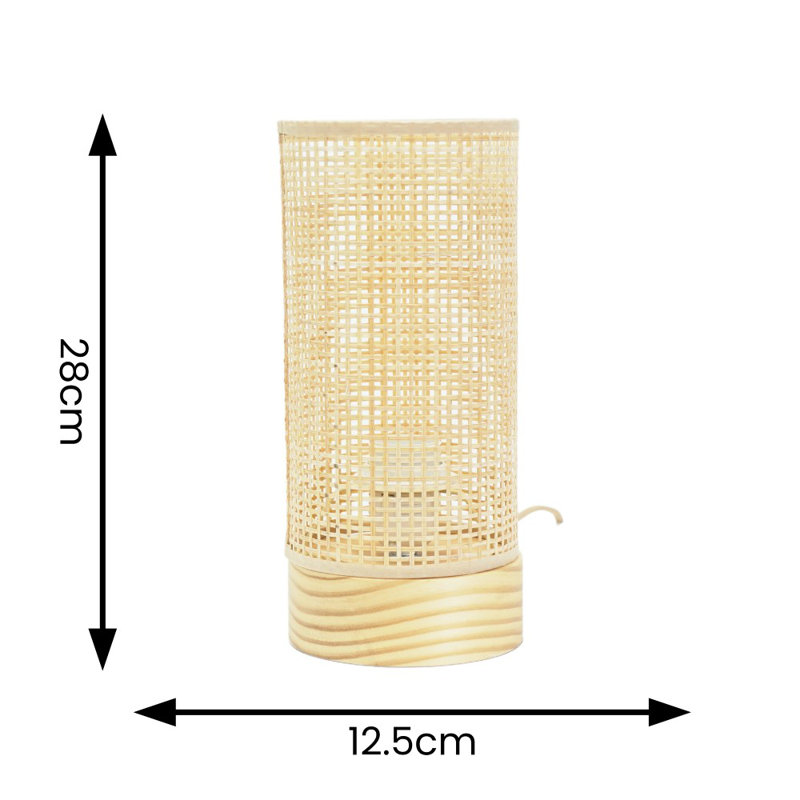Rollyn Wood Table Lamp