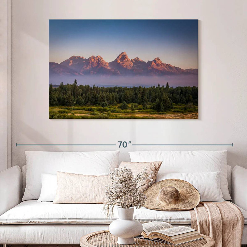 Alvord Grand Teton Mist, 32" H x 48" W