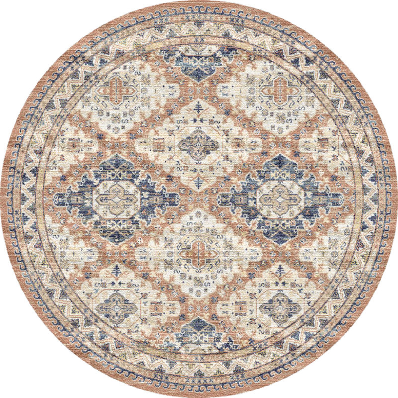 Igikpak Oriental Indoor Rug, Round 5'3"