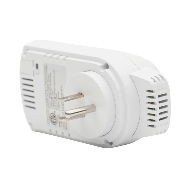 White Analog Plug-In Thermostat for Heating and Cooling