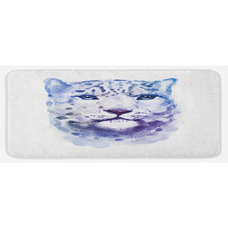 Eclectic Polyester Kitchen Mat