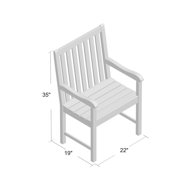 Chaise de patio Rafael