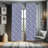 Floral Semi-Sheer Rod Pocket Curtain Panels-45990736