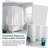 Aaryn-John Vinyl Shower Curtain with Hooks Included-1154466288