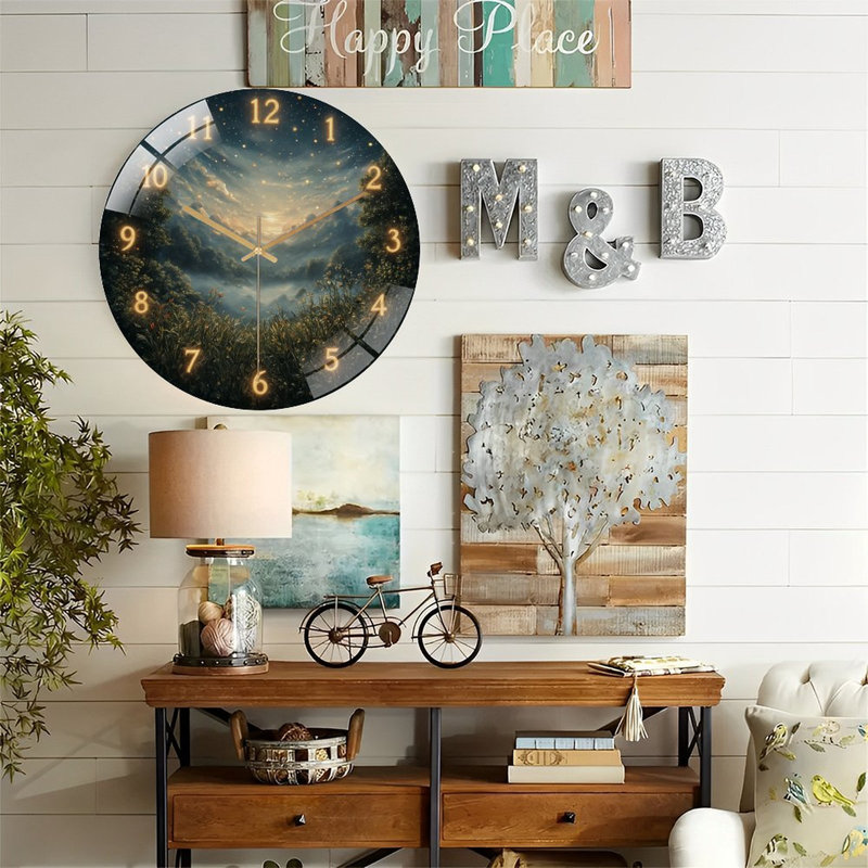 Horloge murale 12 po