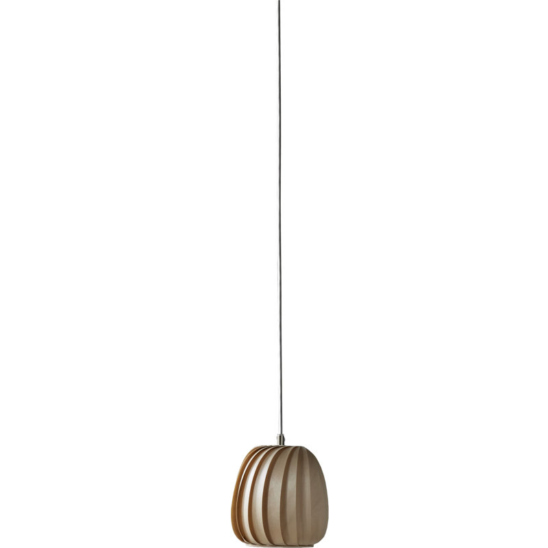 Luminaire suspendu Maxton, H 10,63 po x l 9,06 po x P 9,06 po, Naturel