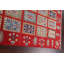 Tapis unique en laine noué à la main nouvel âge de 5 pi 3 po x 6 pi 6 po rouge / bleu / beige
