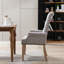 Fauteuil en lin American Country-68479626