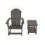 Chaise berçante d'extérieur avec table Arrir-88382270