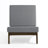 Polett Outdoor Conversation Set Solid Wood Group With Armless Chair And Side Table-1206802463-1206802451