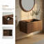 Base de meuble-lavabo simple 48 po mural seulement