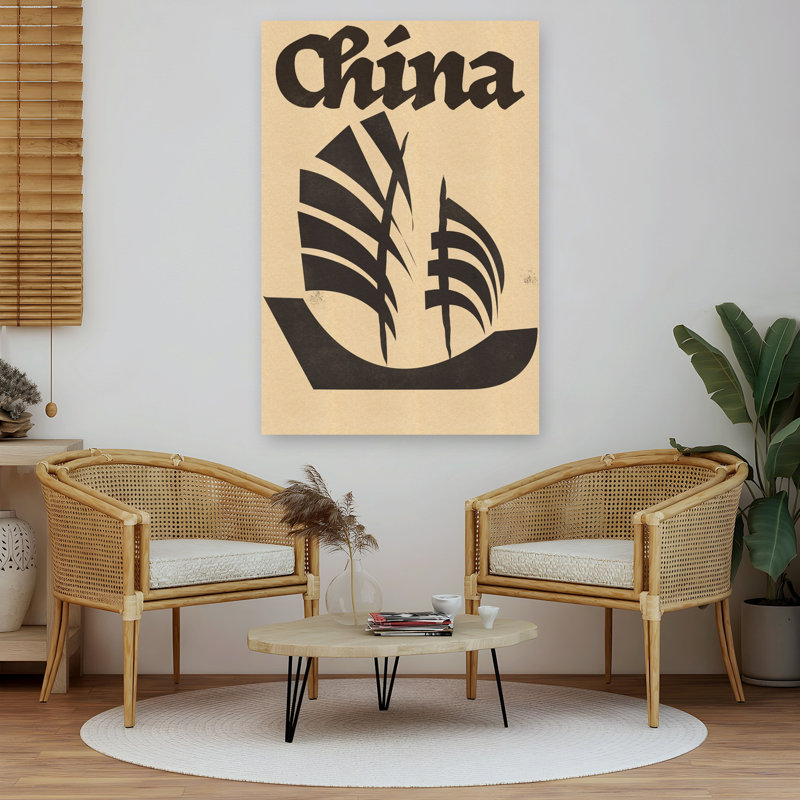 Art mural rétro traditionnel rétro, 60" H x 40" W