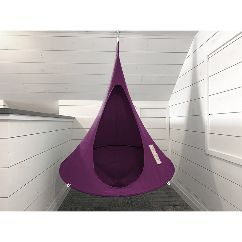 Cacoon - Island Vibe Hanging Chair, 120cm H x 120cm W x 120cm D, Purple