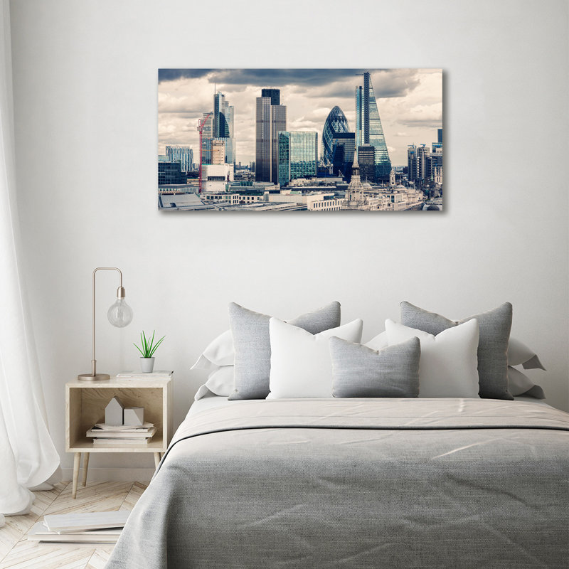 Skyscrapers - Wrapped Canvas Print