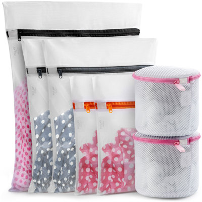 Zulay 7 Piece Wash Bags