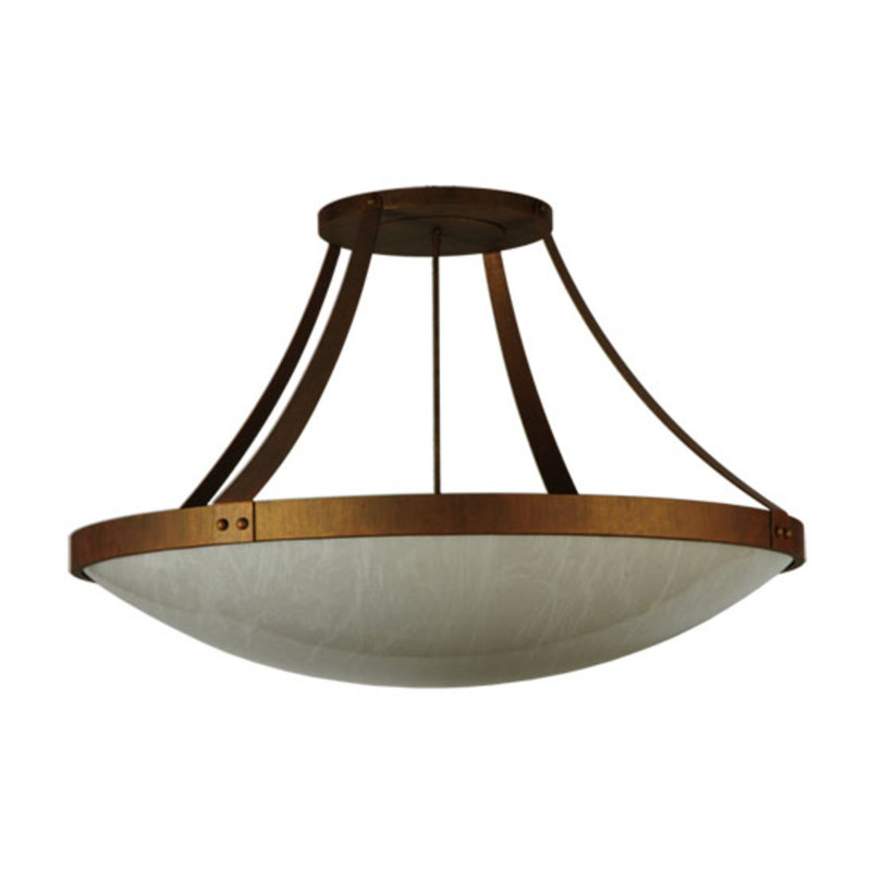 Urban 8 - Light Semi Flush Mount