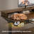 55" Inches Electric Standing Desk with Keyboard Tray, Height Adjustable Stand up Desk with 2 Drawers, Ergonomic Sit to Stand Desk with Storage Monitor Stand, Computer Table, Black Walnut-165809707-165809716