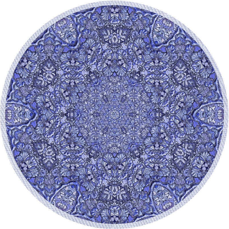 Indoor Rug, Round 4'