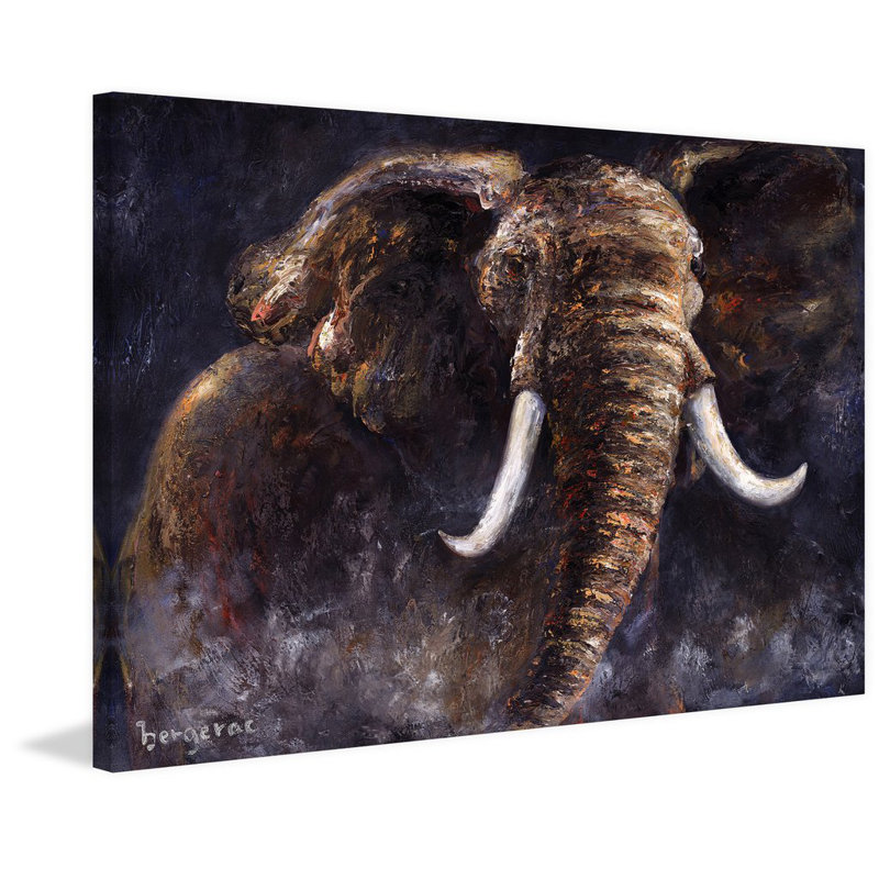Bergerac - Wrapped Canvas Painting, 30cm H x 45cm W x 3.81cm D